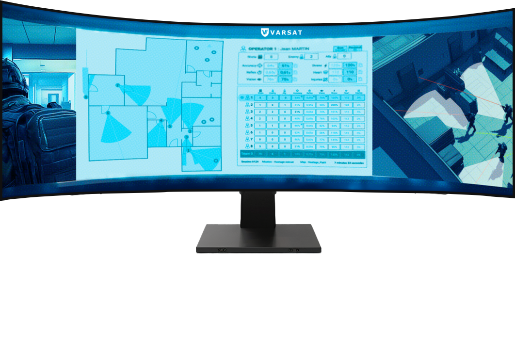 Console de contrôle formateur - Varsat